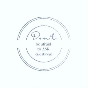 💙❕UNSURE of a product? ASK about it!❕💙